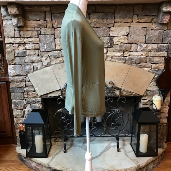 Petite Armani Exchange Open Cardigan Sweater - Picture 4 of 6